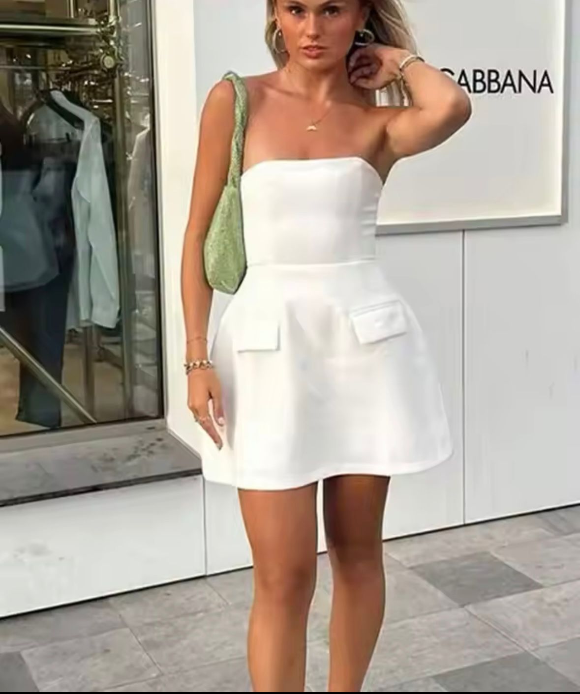 Vestido tomara que caia Paola